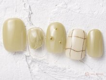 ネイルメゾン 池袋店(NAIL MAISON)/ピスタチオニュアンス￥8050
