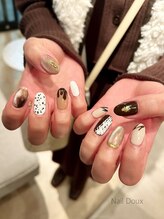 ネイル ドゥ 岡山駅前店(Nail Doux)/大人バレンタインネイル