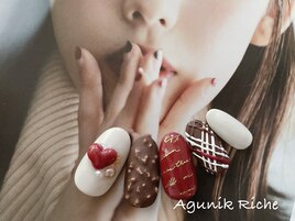 【バレンタインネイル】