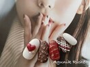 【バレンタインネイル】