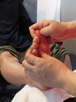 足つぼまーさん/大脳の足つぼ