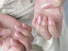 ブラン(Blanc)/シンプル綺麗めネイル