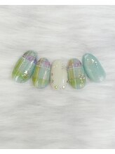 キュント(Qun’t)/爽やかチェックのデザイン