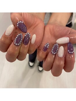 ネイルズトーキョー(nails TOKYO)/キラキラ　ラメ