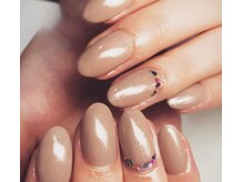 アッド(add)の雰囲気（シンプルで綺麗なオトナnail【一層残しベース】）