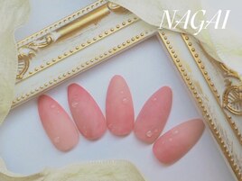 桃ネイル