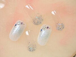 定額A ¥5500 サマーチークネイル