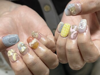 アトリエイチマルサン(アトリエ103)/ニュアンスネイル×ハンド