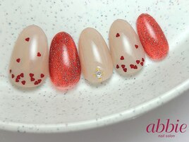 ハートホロネイル[A]¥8250