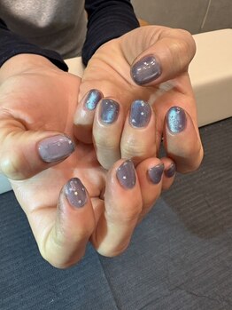 ミテネイルの写真/爪が短いあなたも大丈夫♪シンプル定額もご用意してます！短い爪でもパーツやデザインで素敵なアートに◎