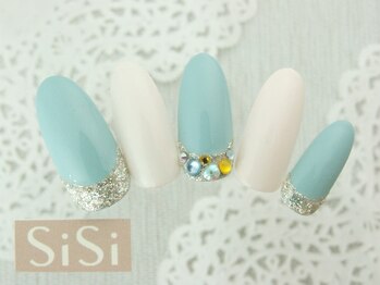 シシ(SiSi)/大人色ワンカラー＆ビジュー