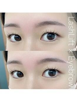 La beaute cheri/アイブロウ×ラッシュリフト