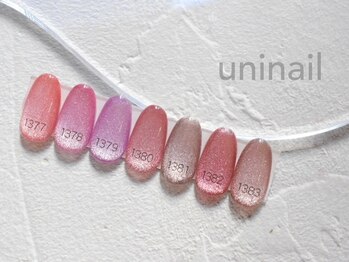 ユニネイル(uninail)/マグネット新色入荷