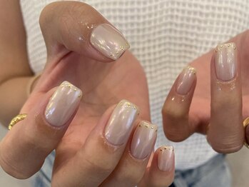 アイネイルズ 天神今泉店(I-nails)/【misa.s】シンプルニュアンス