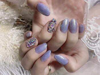 モルフォネイル(Morpho nail)/#新宿ネイル#大人可愛いネイル
