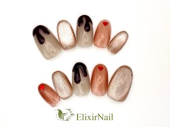 エリクサーネイル 池袋(Elixir Nail)/定額a シンプル/クーポン使用