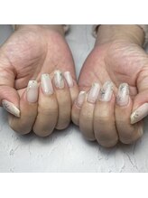 フレイムス アイラッシュ アンド ネイル(FRAMES)/スノーネイル♪