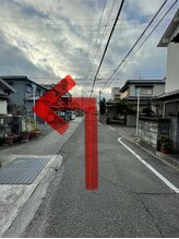 快眠への道 悠々/サロンまでの道順3