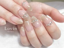 ラヴィン なんばスカイオ店(Lovin)/【パラジェル】キラキラネイル