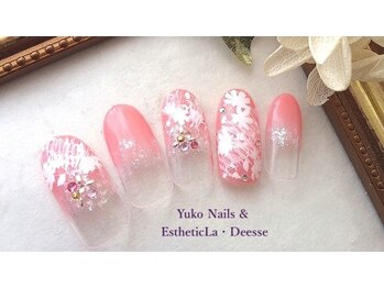 ユウコネイルズアンドエステティック ラ デェス(Yuko Nails & Esthetic La Deesse)/ゴールドコース （定額制）¥8000