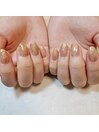 ニュアンスキラキラネイル