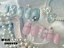 定額ネイル/韓国/ワンホンネイル