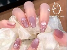 モアグラム 原宿竹下口店(More Glam)/ハートマグネットネイル