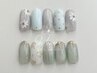 《10本アート♪》オフ込み 美フォルム 定額ネイル+ケア 8,800円