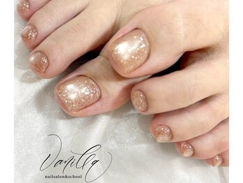 ネイルサロンアンドスクール バニラ(nailsalon&school VANILLA)の写真/上質な大オシャレは足元から★爪周りや足裏の角質も除去!パラジェル/マグネット/北千住/綾瀬/亀有