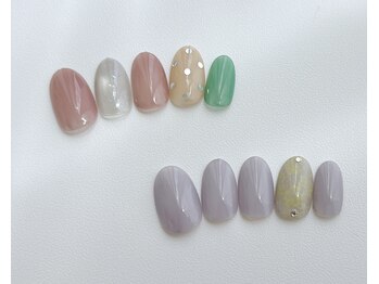 ティアラッシュ(TiALASH)/定額ネイル¥6500 色の変更OK