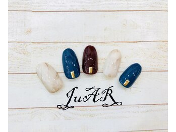 ジュアール(JuAR)/大理石ネイル