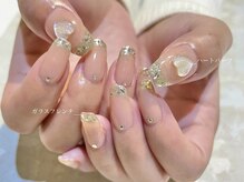 ネイルズ ララ(nails Lala)/ガラスフレンチ