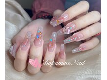 ドーパミンネイル 錦糸町(dopamine nail)/チップ長さだしデザイン放題