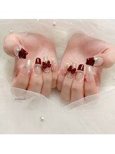 ノルネイル(nol nail)/大人可愛いクリスマスデザイン♪
