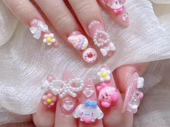 シーアンドビーネイル(C&B Nail)/キラキラネイル