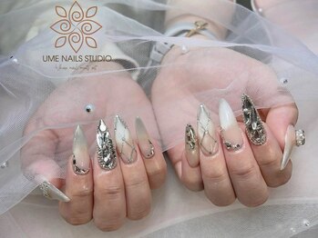 ウメネイルスタジオ(UME NAIL STUDIO)/* 長 さだしやり放題×つけ放題