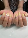 羽根ネイル