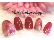 ネイルサロン ルージュ(NailSalon rouge)/マオジェル　タイダイ