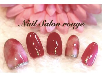 ネイルサロン ルージュ(NailSalon rouge)/マオジェル タイダイ