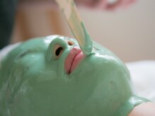 【当店1番人気】美肌シェービング＋高級海藻モデリングマスク