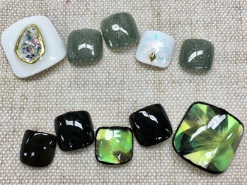 モアネイル 笹塚店(MOAH NAIL)/フットジェル★5500円～