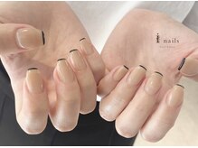 ジェミーネイル エビス(Jemiy nail ebisu)/スキニーフレンチ6480yen