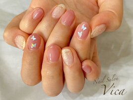 蝶々オフィスネイル☆