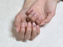 シンプル定額 /ピンクネイル