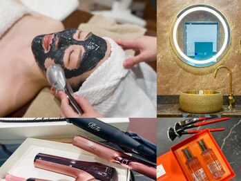 ドクターエイチ 四ツ橋堀江店(Doctor.H)の写真/話題のMDNA SKINのクレイマスクで古い角質や毛穴汚れをゴッソリ除去!高級感漂うサロンで特別な時間を*