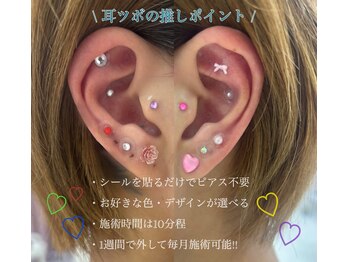 ヴィーナス(Venus)/耳ツボ付け放題