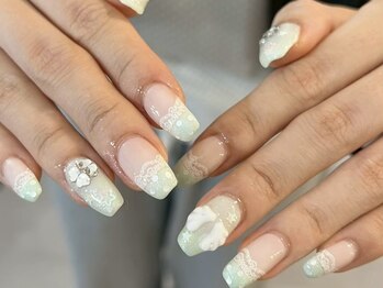 シオネイルサロン 下北沢2号店(sio.nailsalon)/お客様持ち込みdesign -120min- 