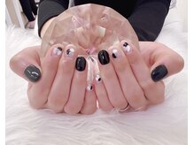 スターネイル（STAR NAIL）/137番☆3色ブラックネイル