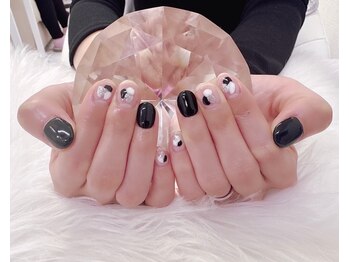 スターネイル(STAR NAIL)/137番☆3色ブラックネイル