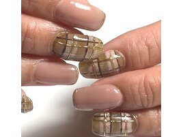 チェックネイル